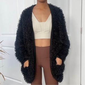 Plush “Teddy Bear” Cardigan